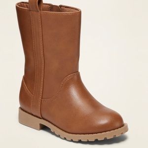 NEW Tall Brown Boots Toddler size 5C Old Navy